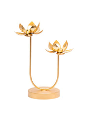 Lotus Mercury Candle Holder Set