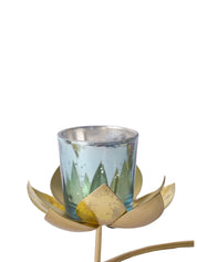 Lotus Mercury Votive Holder Set of 3