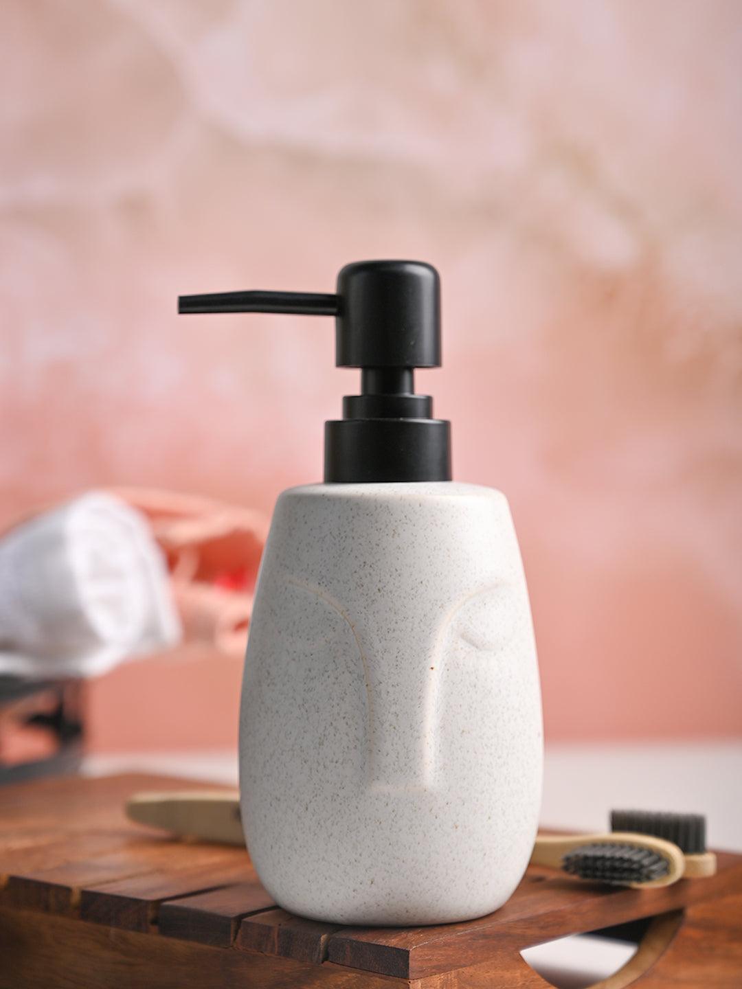 Face Shaped Ivory Soap Dispenser