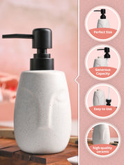 Face Shaped Ivory Soap Dispenser