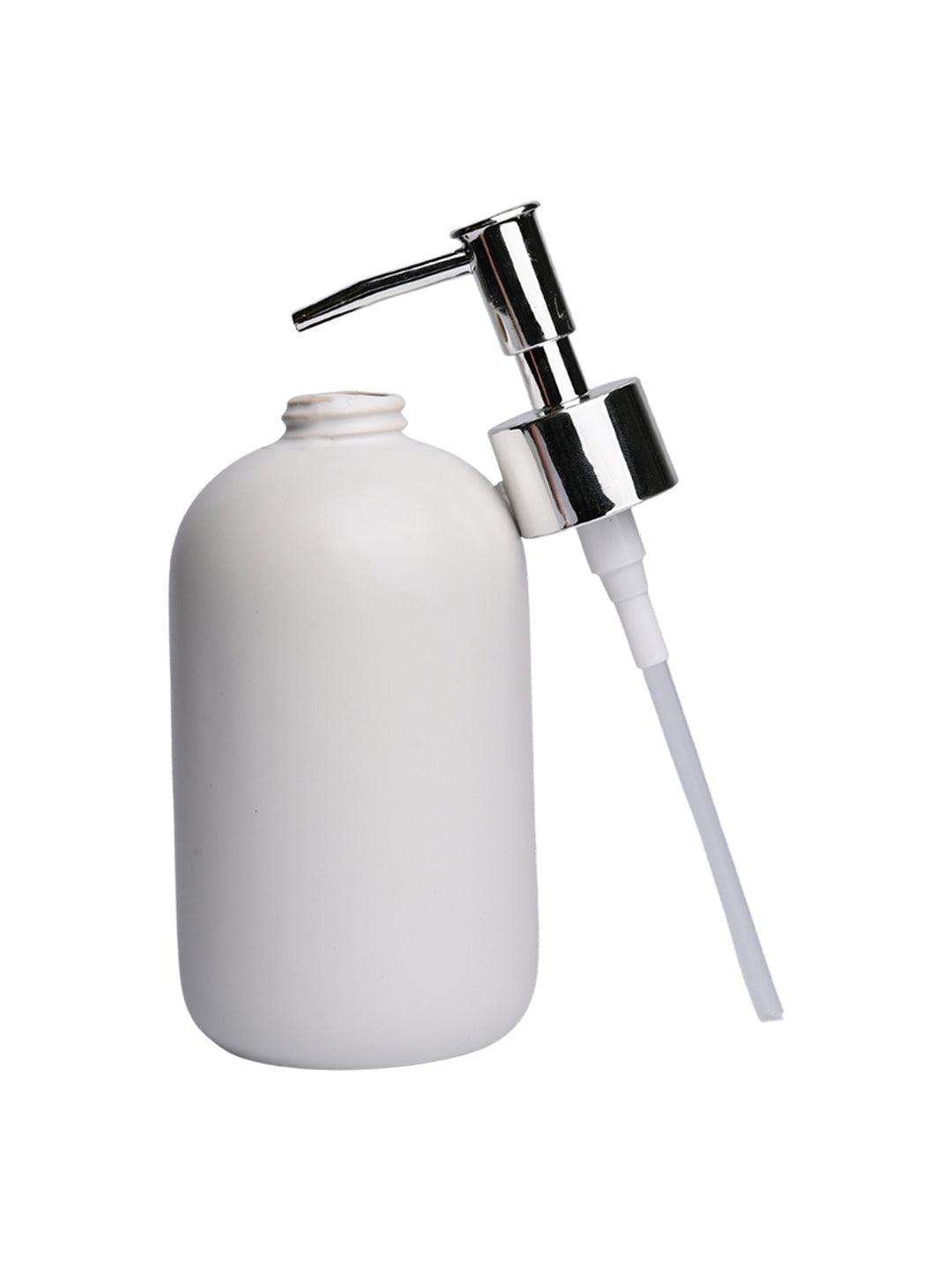 White Soap Dispenser