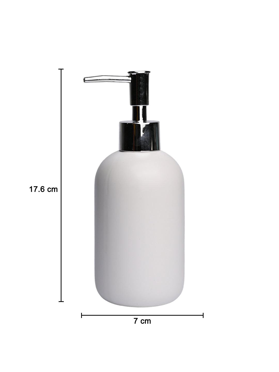 White Soap Dispenser