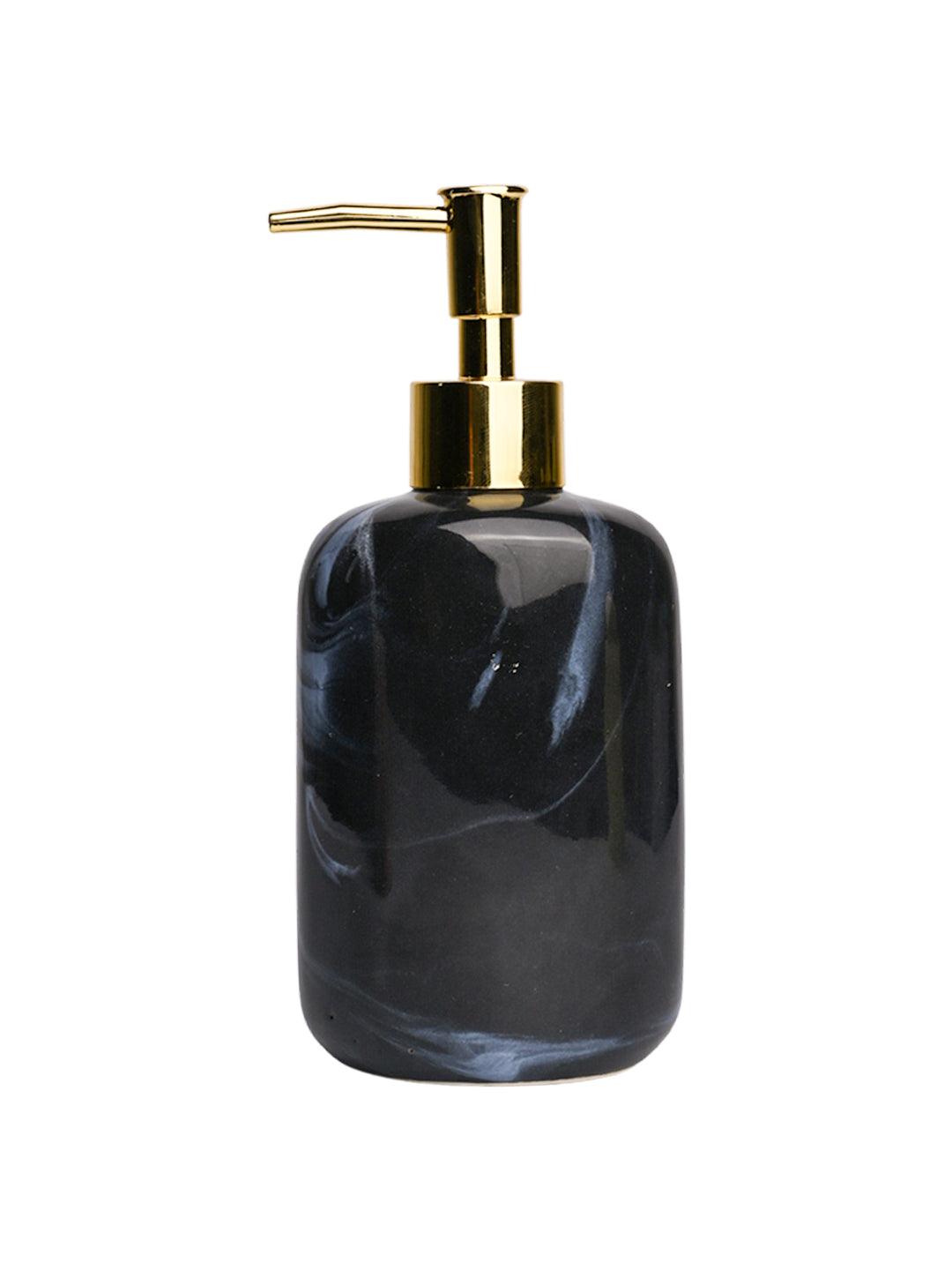 Dark Grey Marble Soap Dispenser