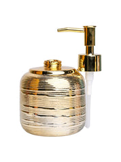 Golden Spiral Soap Dispenser