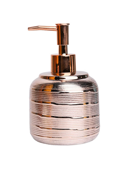 Rose Gold Spiral Soap Dispenser