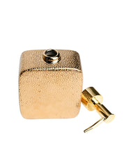 Golden Embossed Soap Dispenser