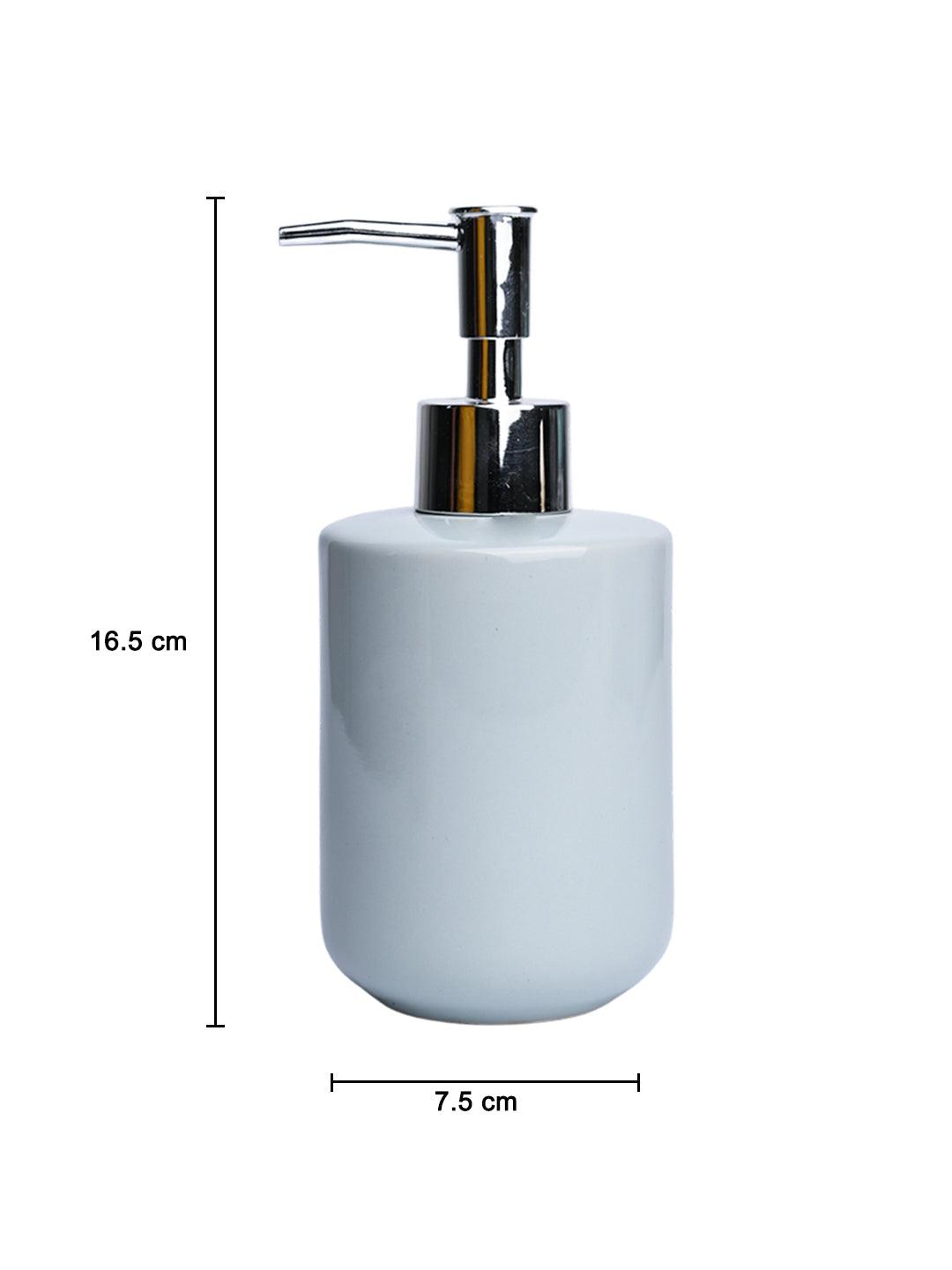 Light Blue Soap Dispenser