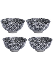 Floral Bowl Set of 4 - 280mL