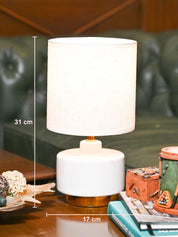 Off White Table Lamp