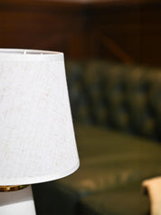 Off White Ceramic Table Lamp