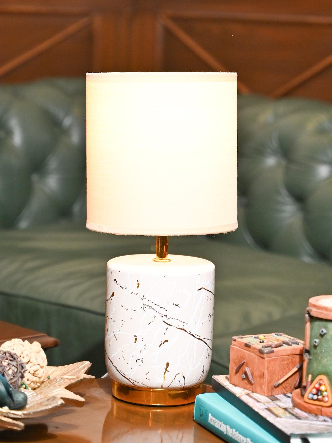 Beige Table Lamp