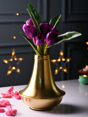 Surahi Shaped Metal Vase