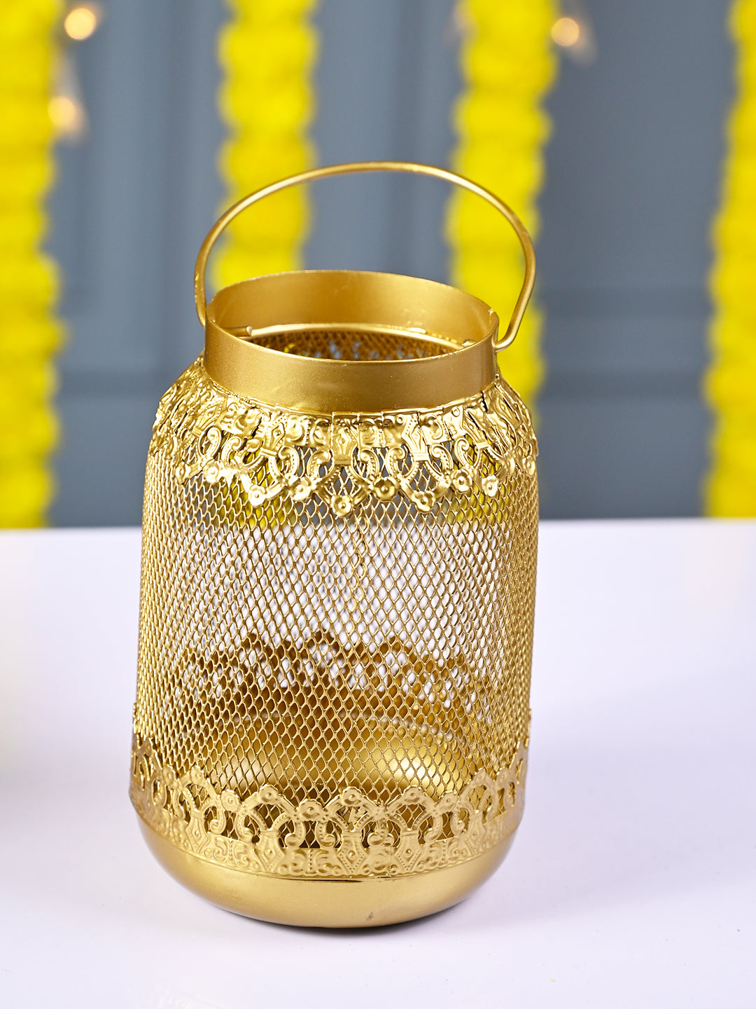 Golden Flower Lantern