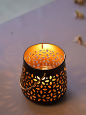 Black Hanging Tealight Holder Set