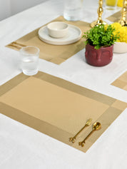 Golden Placemat Set of 6