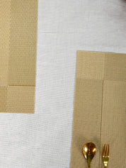 Golden Placemat Set of 6