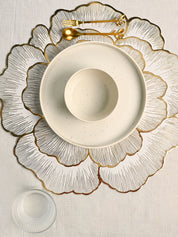 Golden Flora Placemat Set of 2