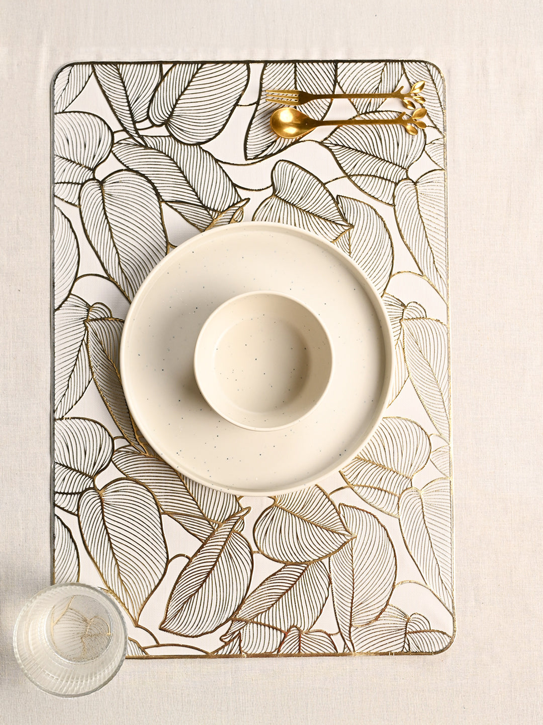 Golden Placemat Set of 2