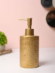 Ceramic Golden Soap Dispenser - 330mL