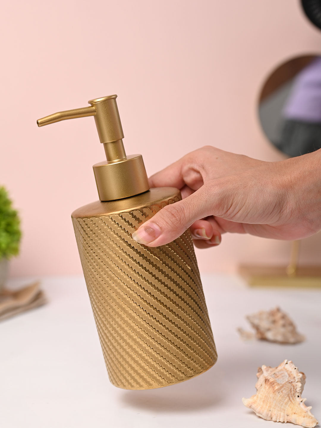 Golden Soap Dispenser - 330mL