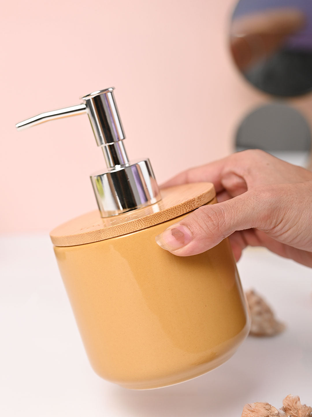 Mustard Soap Dispenser - 350mL