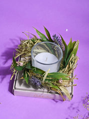 Lavender & Violet Fragrance Candle