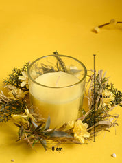 Large Lemon Rain Fragrance Candle