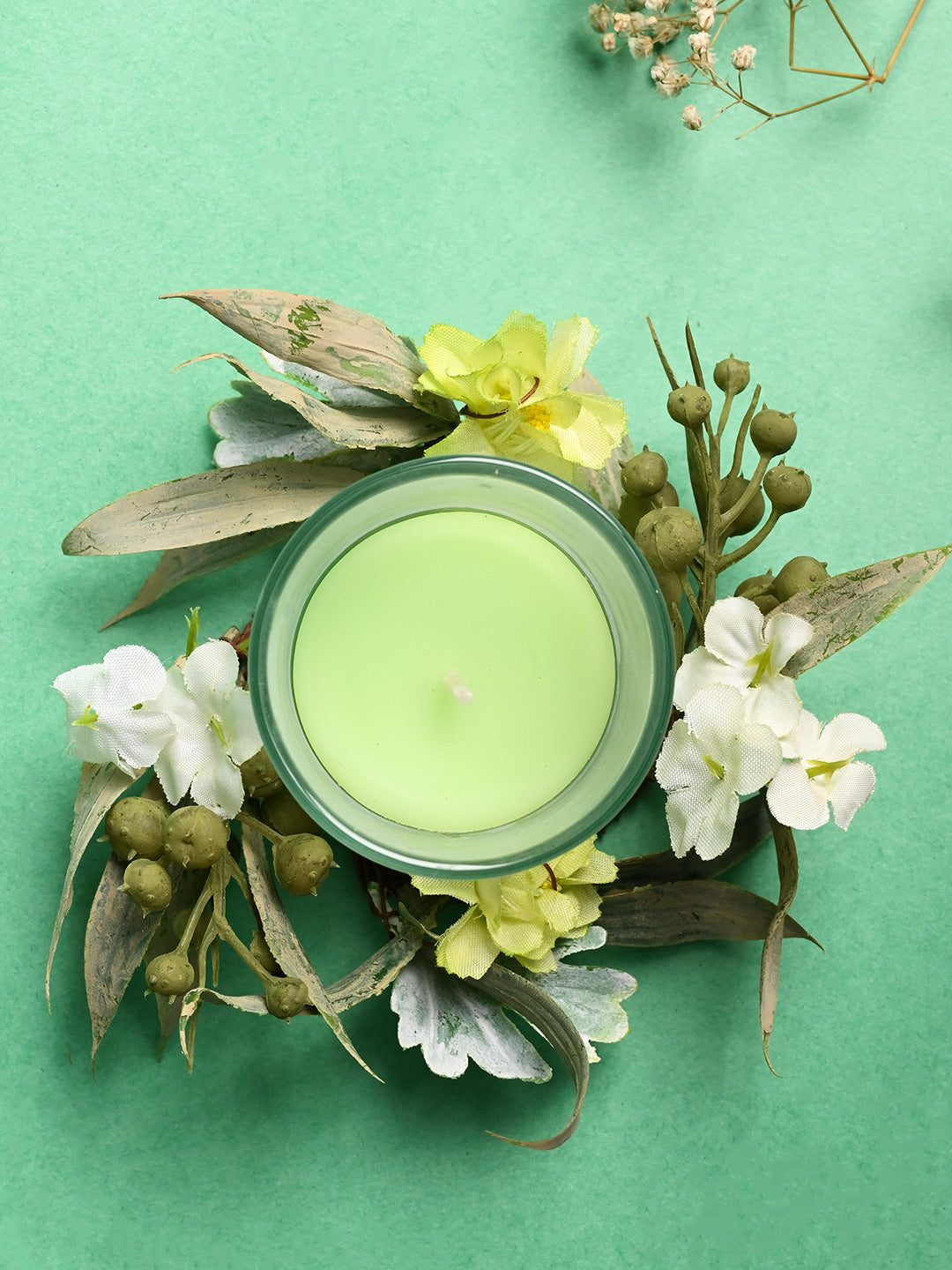 Small Lily Fragrance Candle