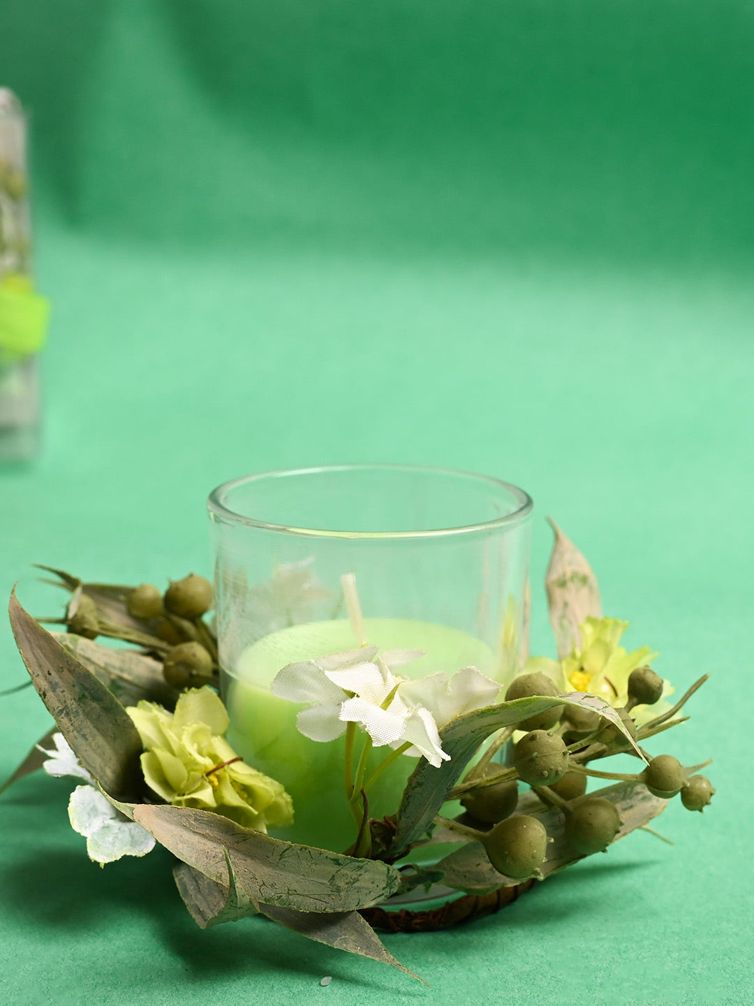 Small Lily Fragrance Candle