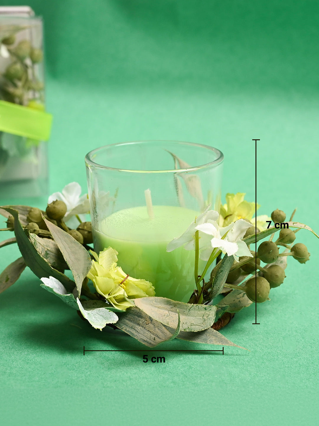 Small Lily Fragrance Candle