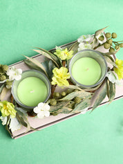 Pack of 2 Lily Fragrance Candles