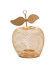 Golden Apple T-Light Holder