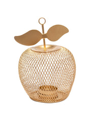 Golden Apple T-Light Holder