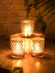 Tealight Holders Set - Diwali Decor
