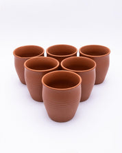 Terracotta Indian Kulhads ( Mugs ) - Set of 6