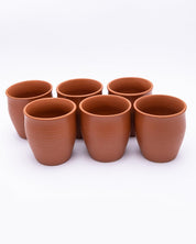 Terracotta Indian Kulhads ( Mugs ) - Set of 6