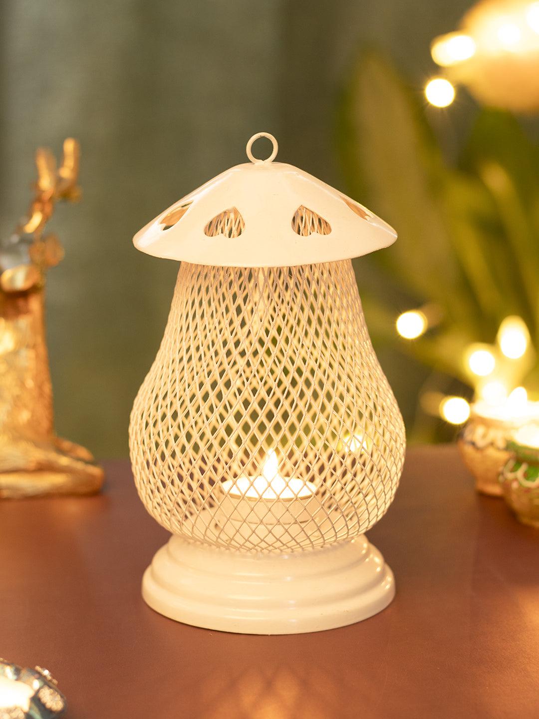 Oval Cage T-Light Holder