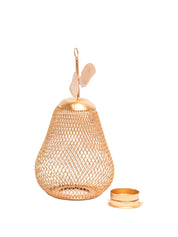 Golden Pear T-Light Holder