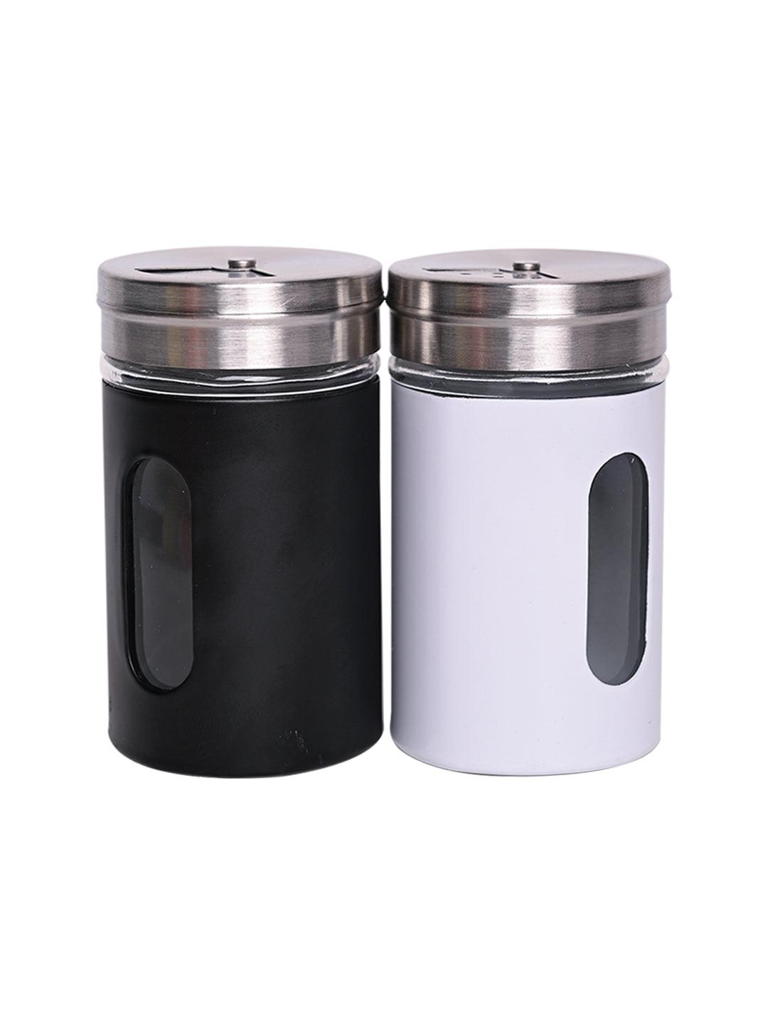 Black & White Salt Pepper Set