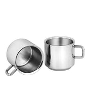 Stainless Steel Tea Cups - Set of 6